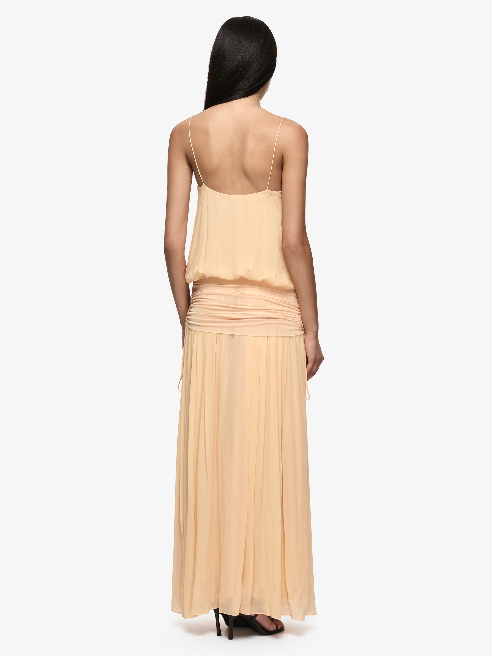 Elysian Collective Bec + Bridge Camille Blouson Dress Sherbet
