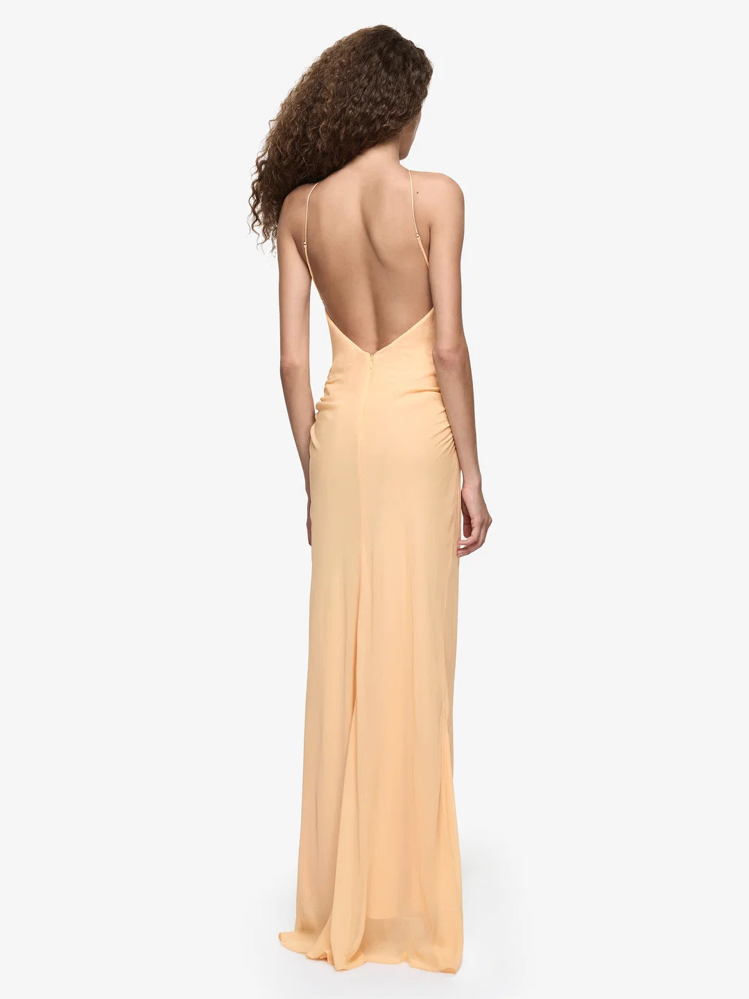 Elysian Collective Bec + Bridge Celia Keyhole Maxi Dress Sherbet