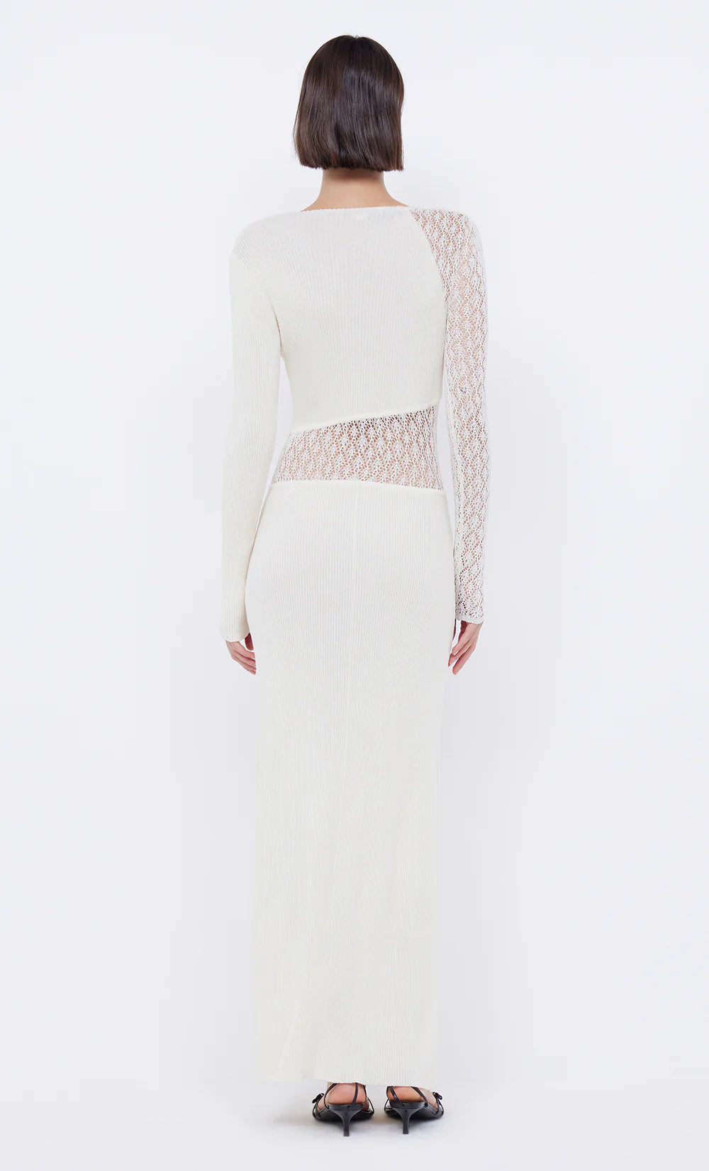 Elysian Collective Bec and Bridge Chantelle Long Sleeve Dress Ivory