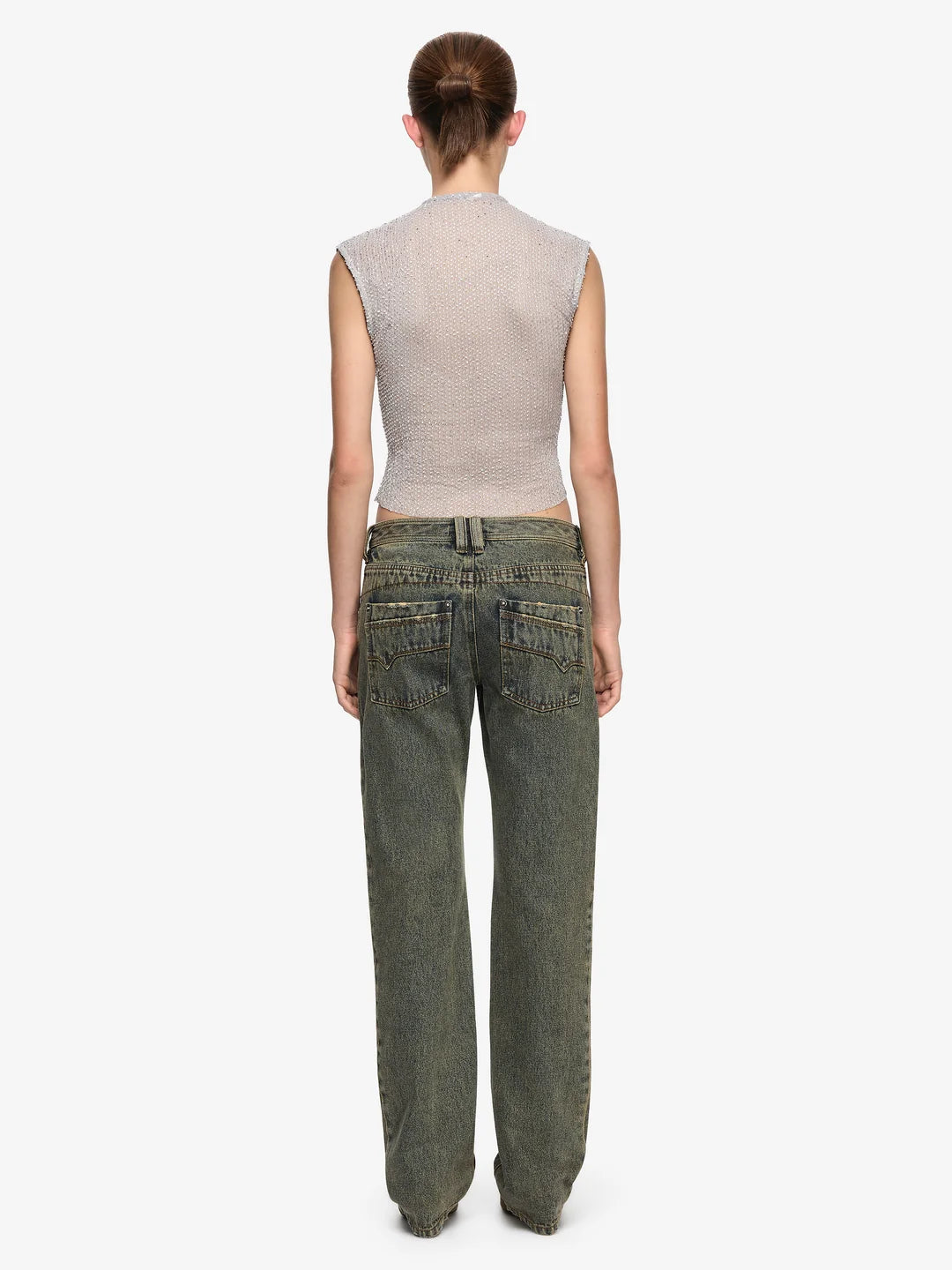 BEC + BRIDGE - EMIKO TOP (SILVER)