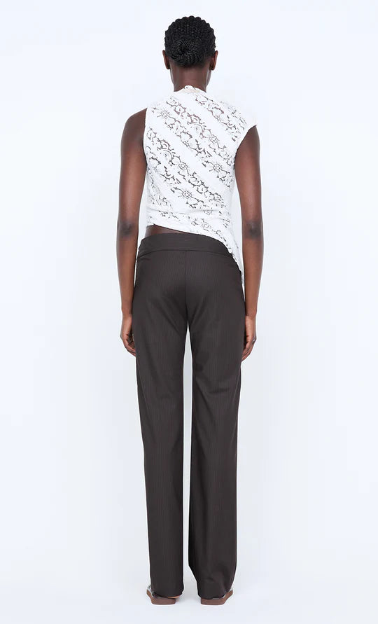 Elysian Collective Bec + Bridge Henrietta Asym Top White