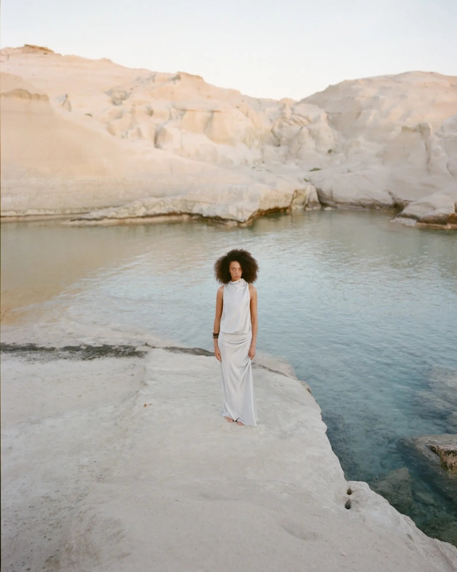 Elysian Collective Bec + Bridge Juna Maxi Dress Silver