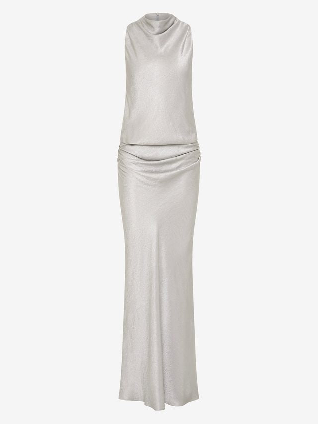 Elysian Collective Bec + Bridge Juna Maxi Dress Silver