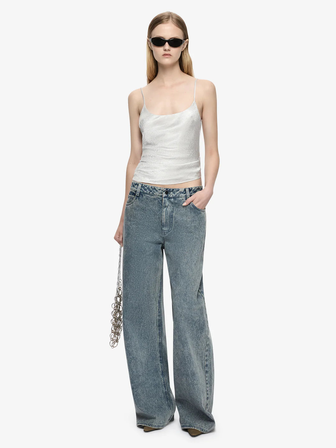 Elysian Collective Bec + Bridge Juna Scoop Top Silver