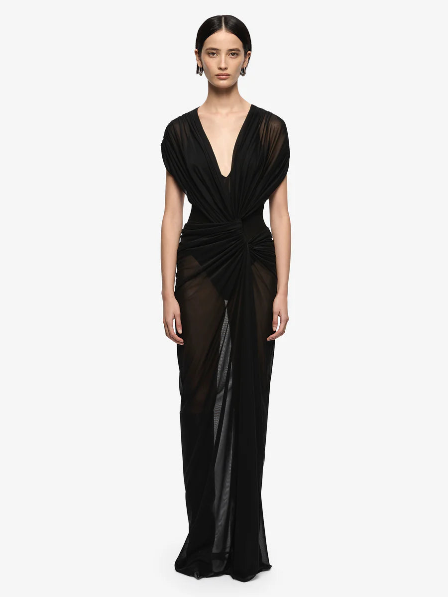 Elysian Collective Bec + Bridge Leia Drape Maxi Dress