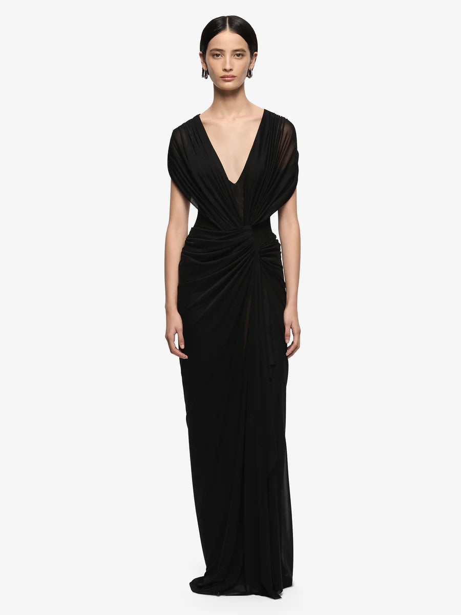 Elysian Collective Bec + Bridge Leia Drape Maxi Dress
