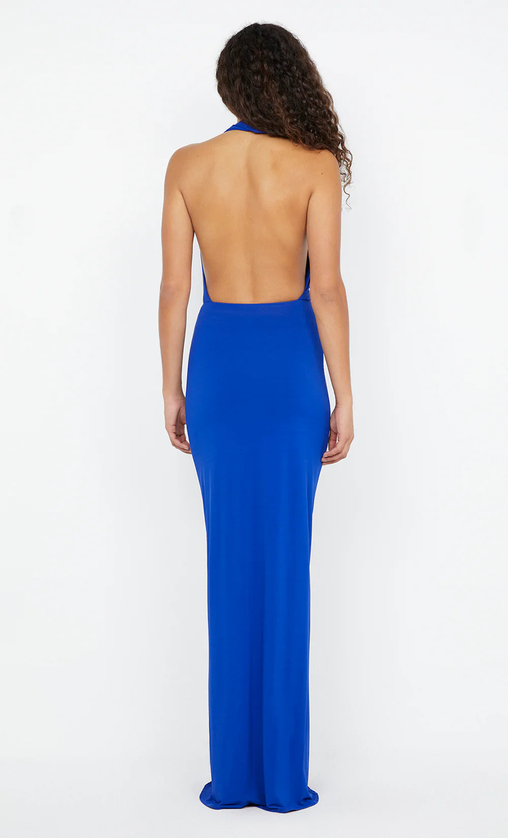 Elysian Collective Bec and Bridge Nessie Cowl Maxi Dress Ultramarine Blue