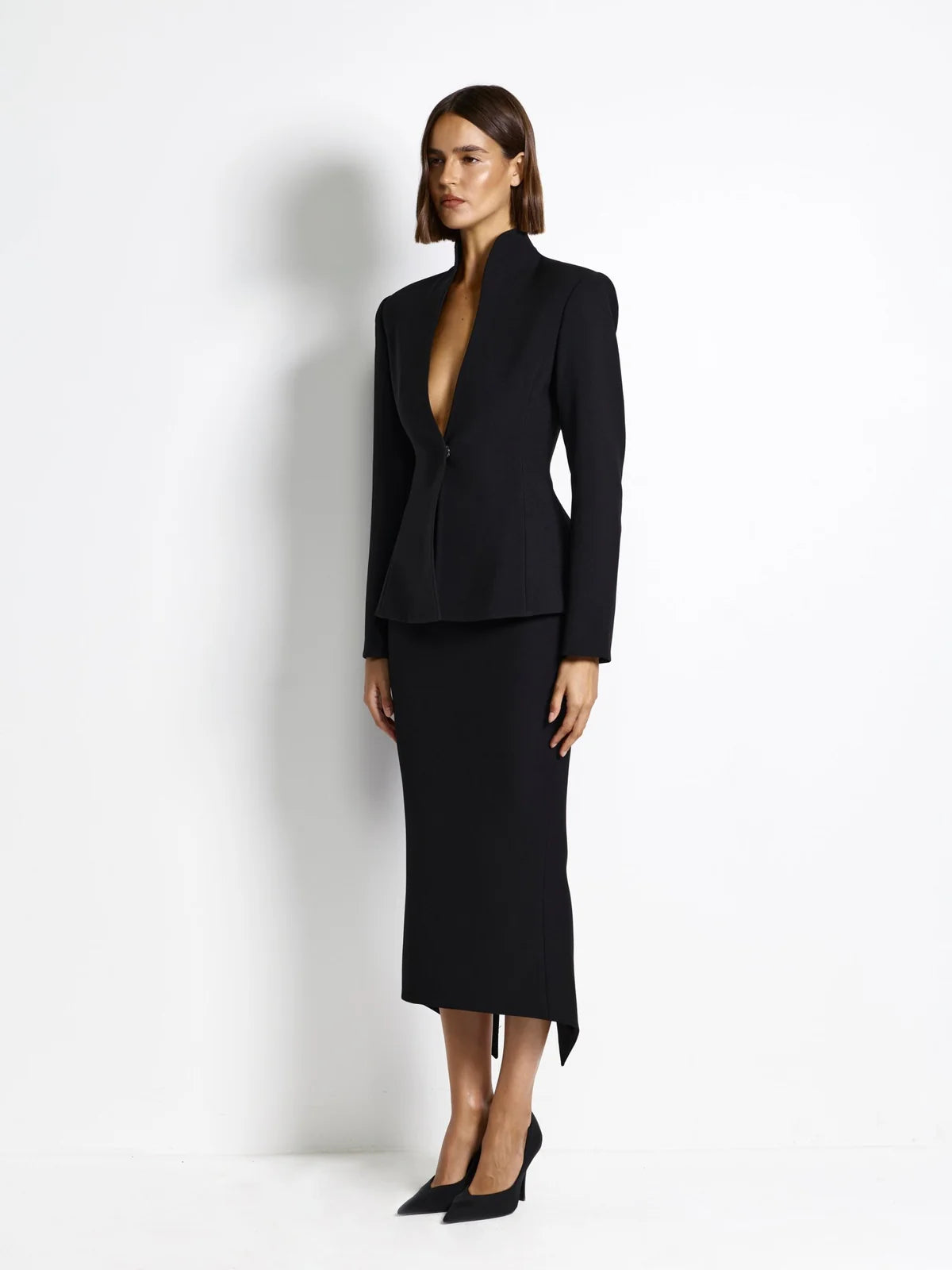 Elysian Collective Effie Kats Bowie Blazer Black