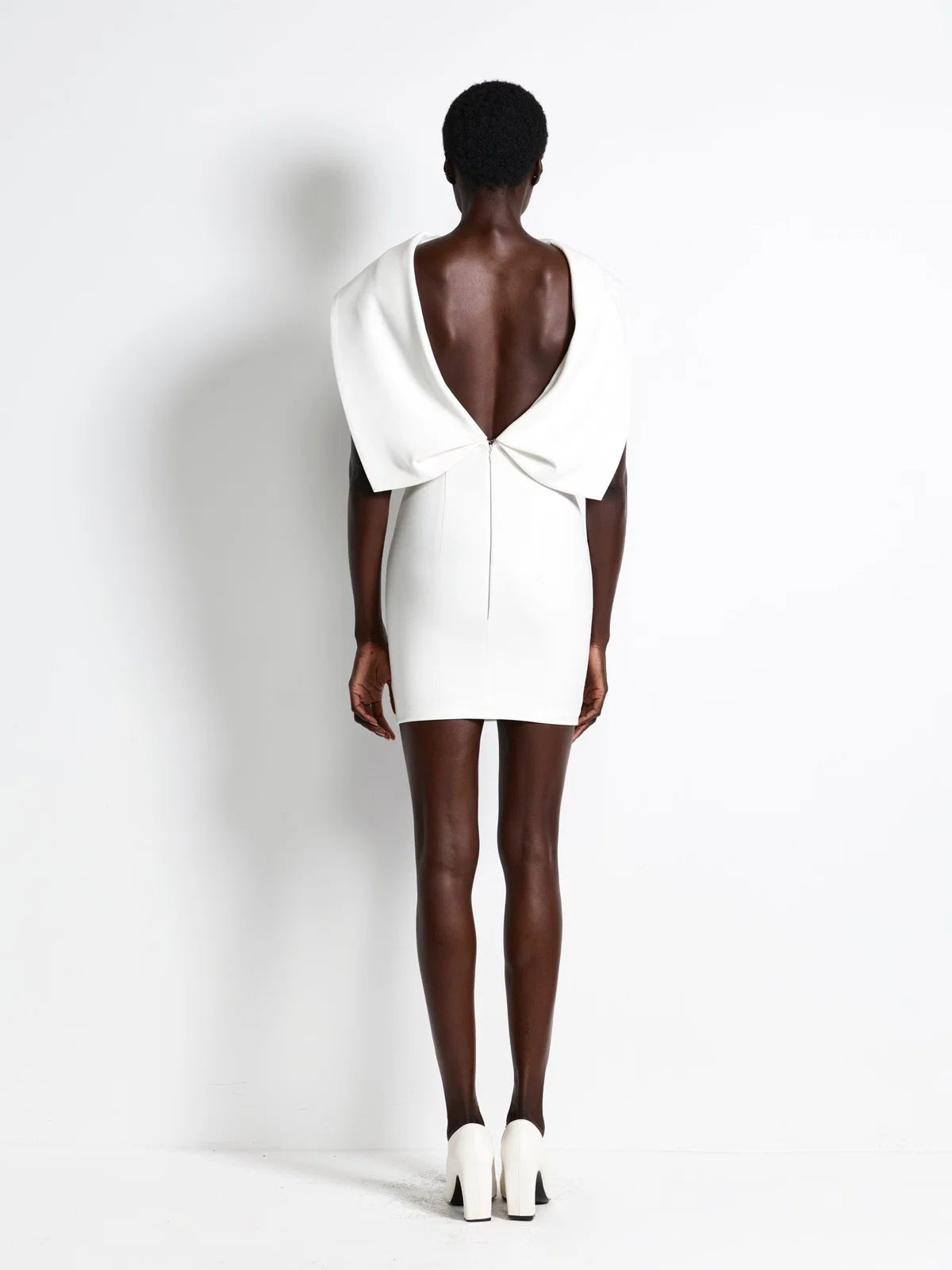 Elysian Collective Effie Kats Electra Mini Dress Ivory