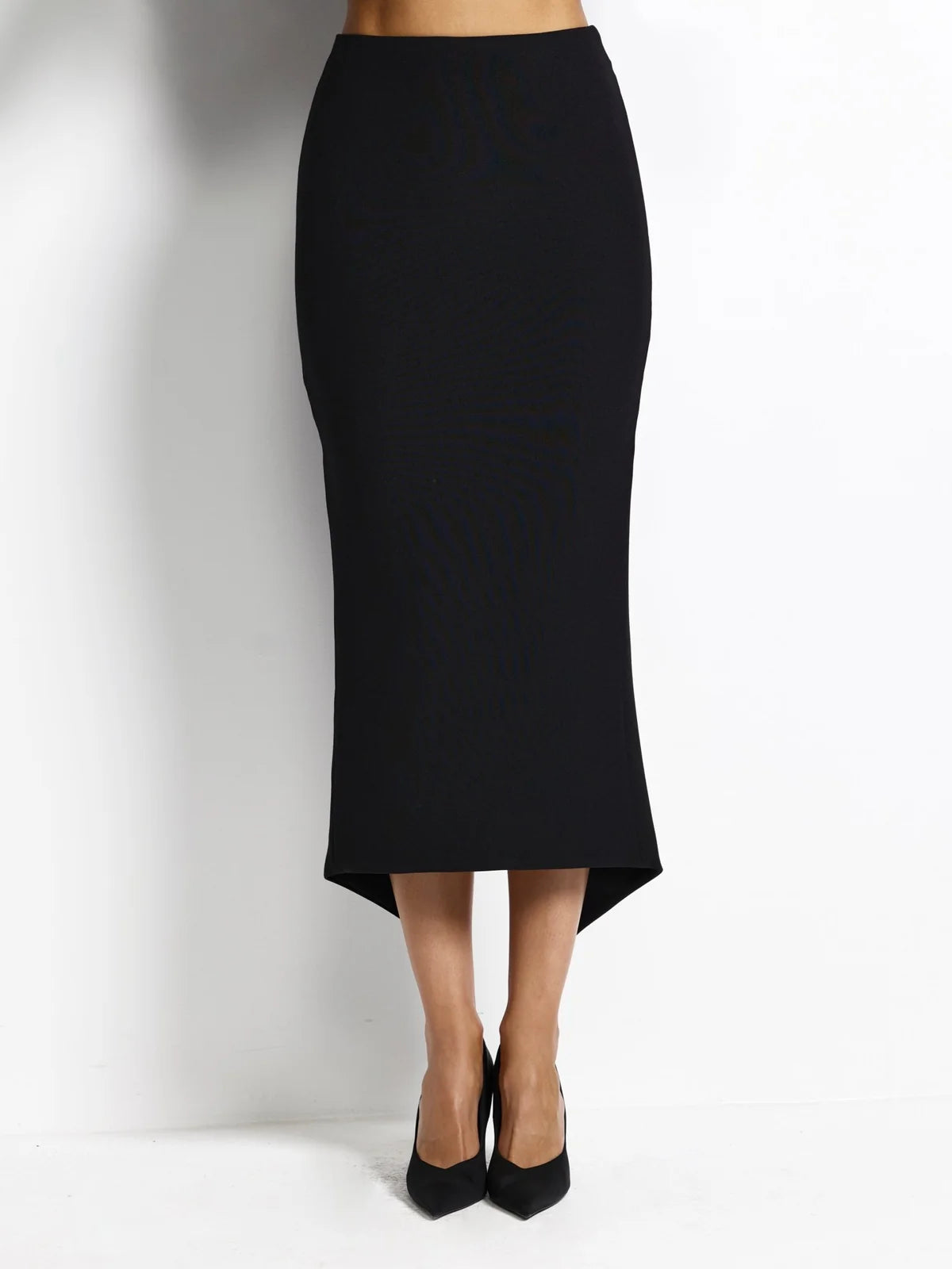 Elysian Collective Effie Kats Mereen Midi Skirt Black