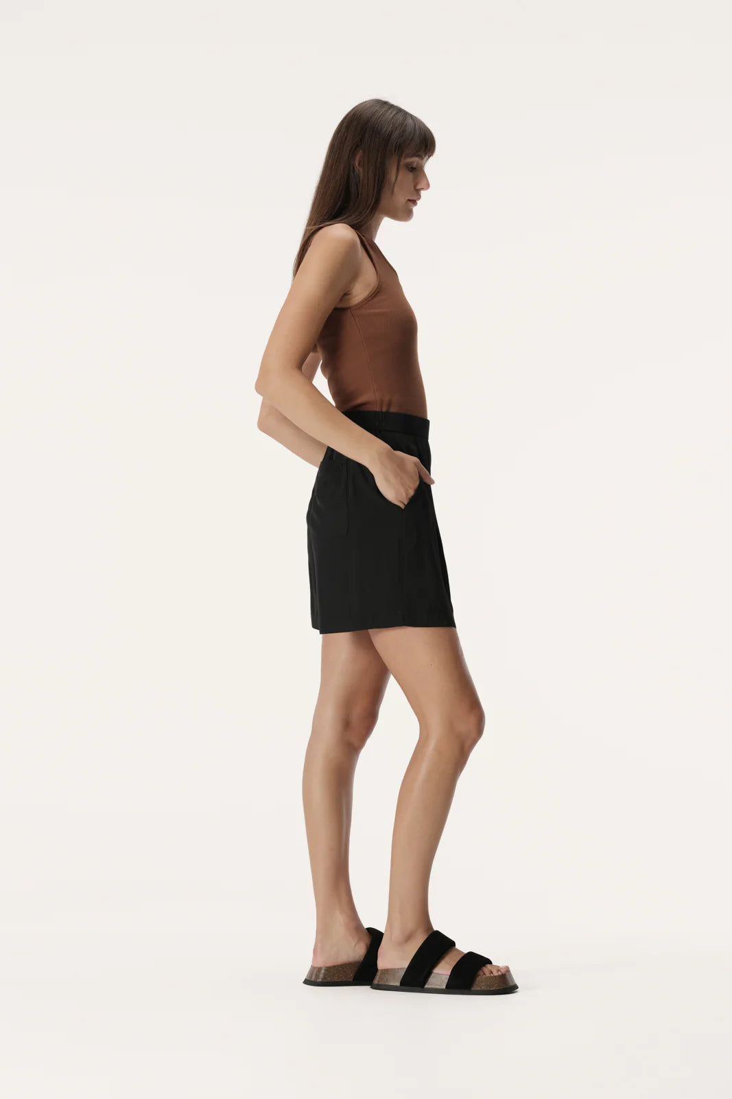 Elysian Collective Elka Collective Harwood Short Black