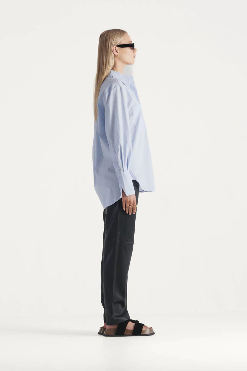 Elysian Collective Elka Collective Loretta Shirt Light Blue
