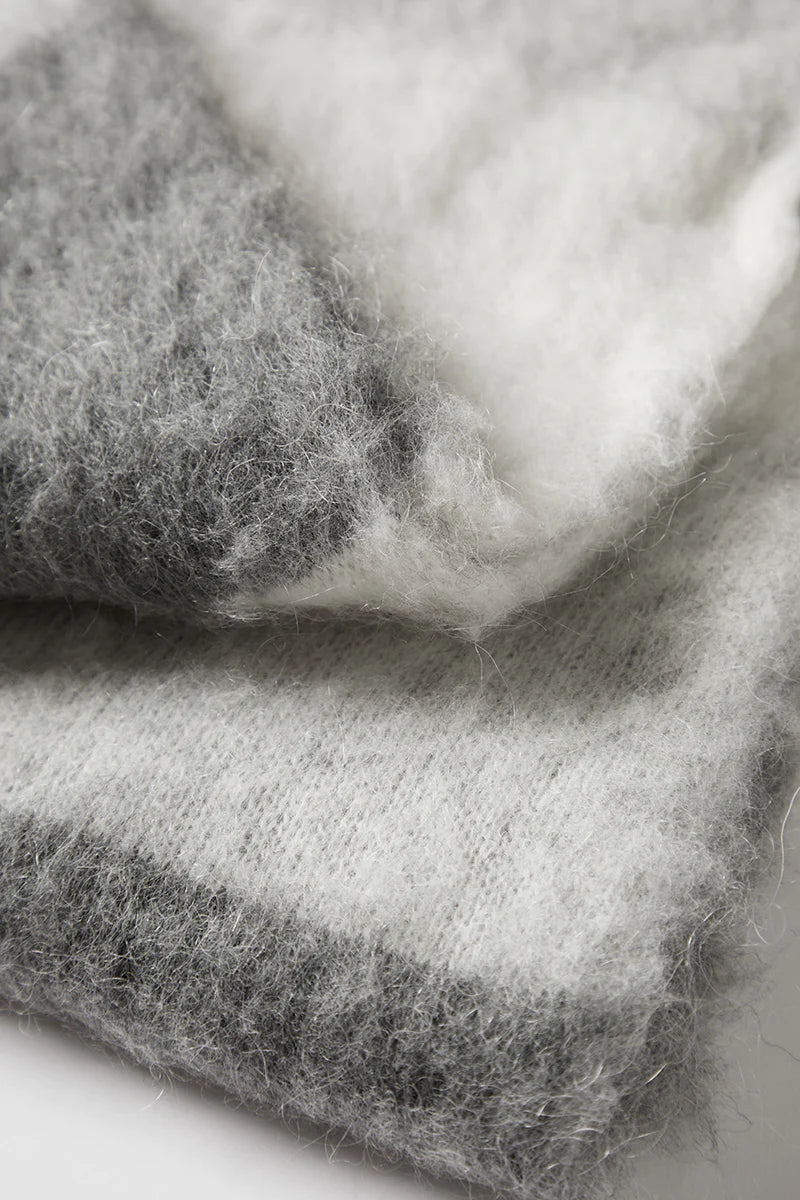 Elysian Collective Elka Collective Nielson Scarf Grey Check