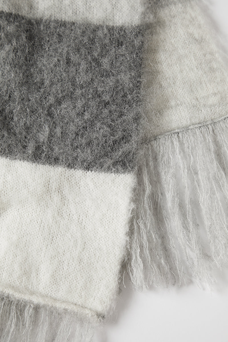 Elysian Collective Elka Collective Nielson Scarf Grey Check