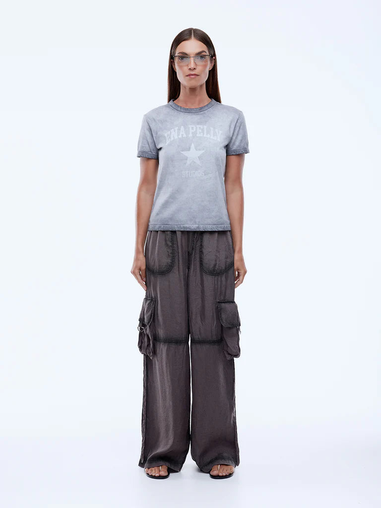 Elysian Collective Ena Pelly Ellidy Pullin Fading Star Relaxed Baby Tee Gradient Grey