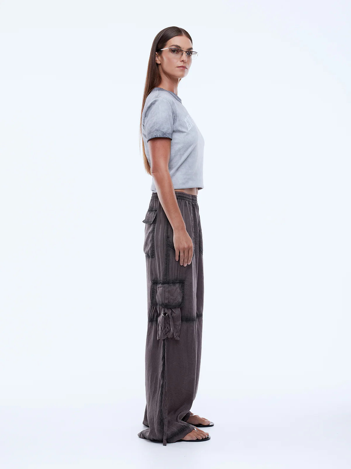 Elysian Collective Ena Pelly Ellidy Pullin Stardust Utility Pant Vintage Charcoal