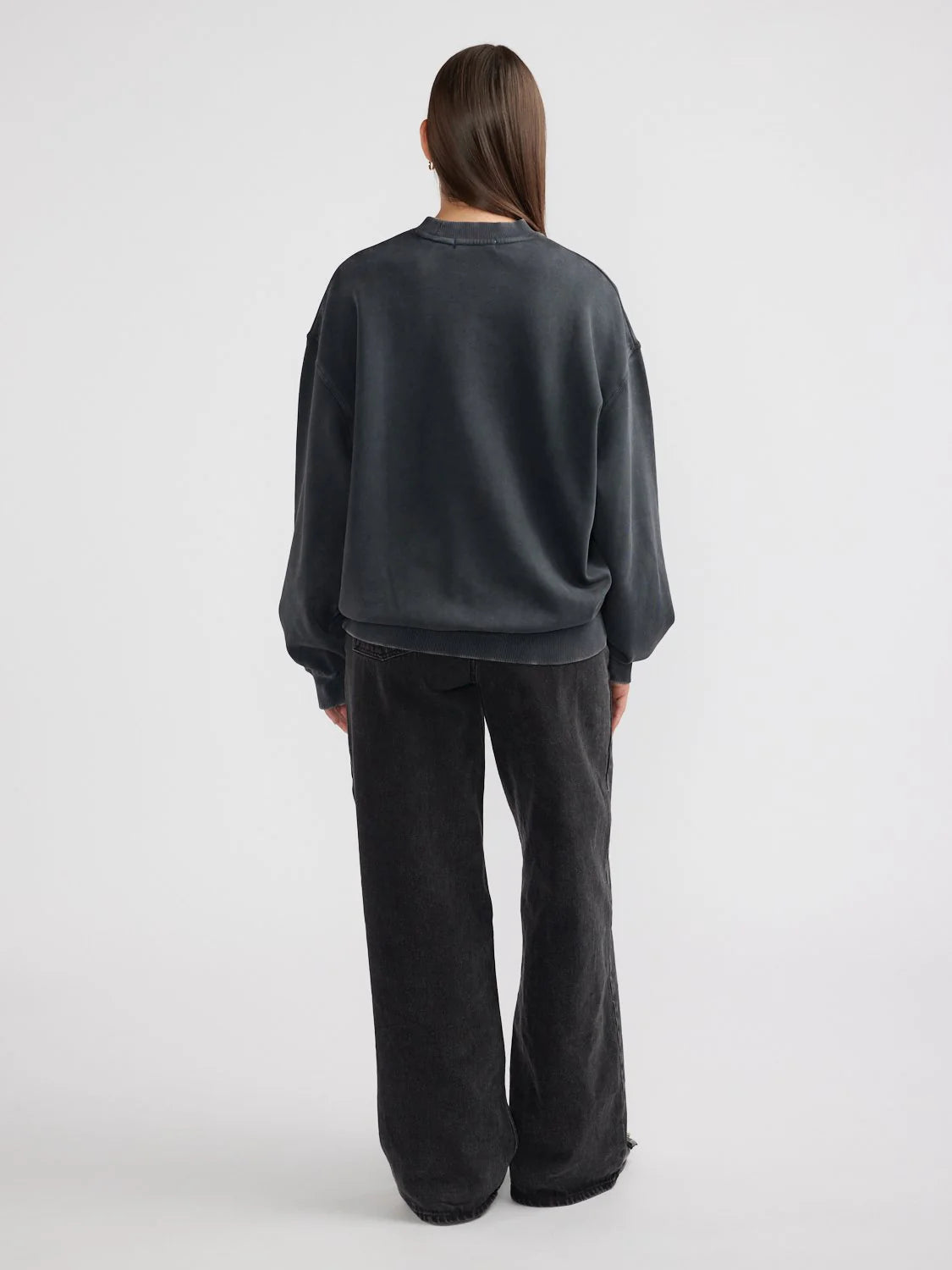 Elysian Collective Ena Pelly Revere Sweatshirt Vintage Black