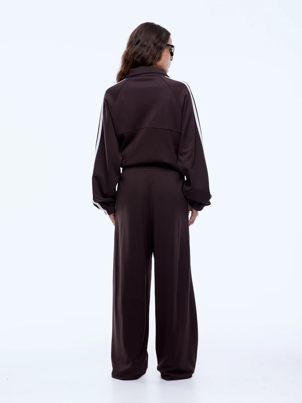 Elysian Collective Ena Pelly Valentina Stripe Pant Cocoa