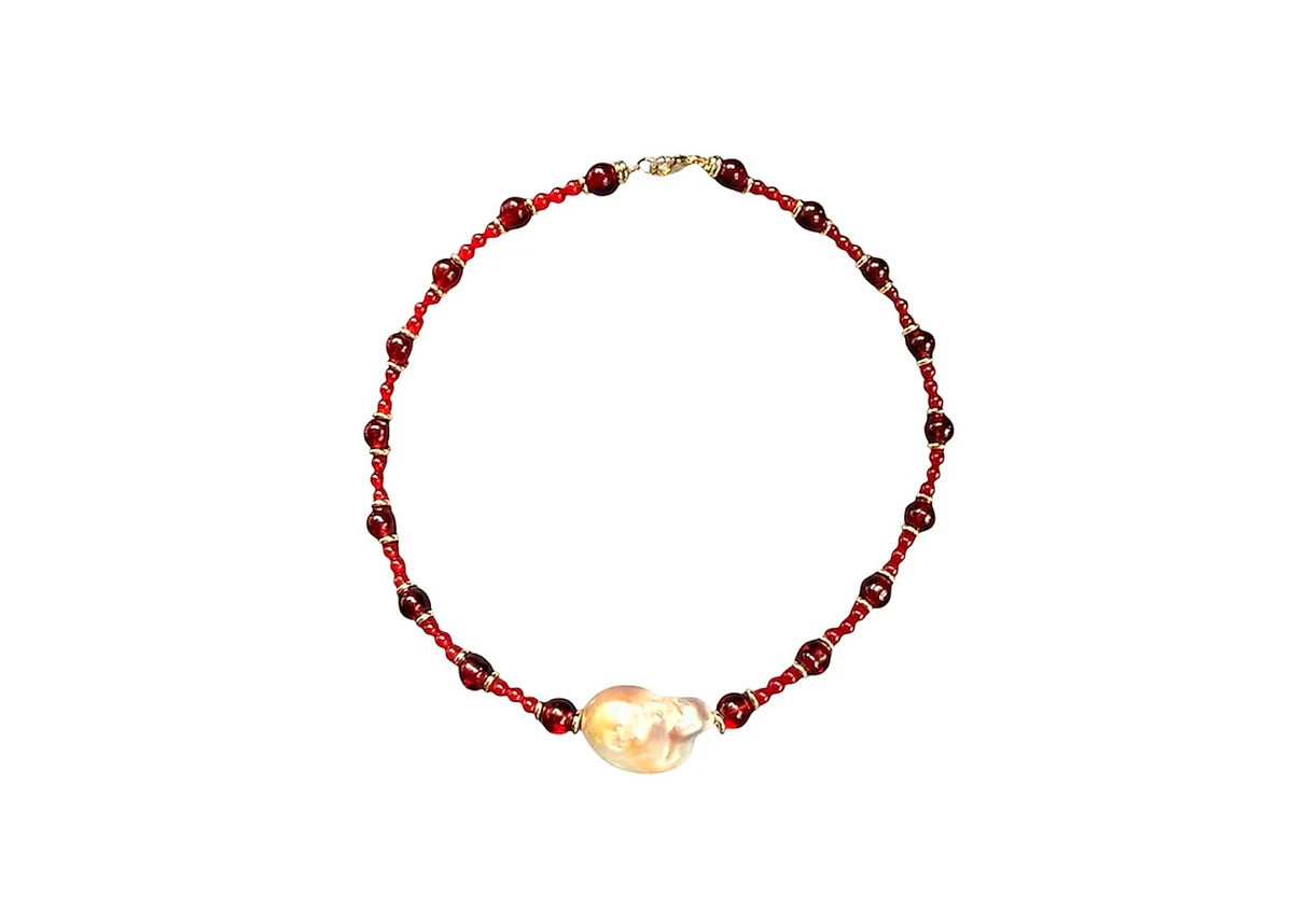 Elysian Collective Gia Jewellery The Cherry Necklace