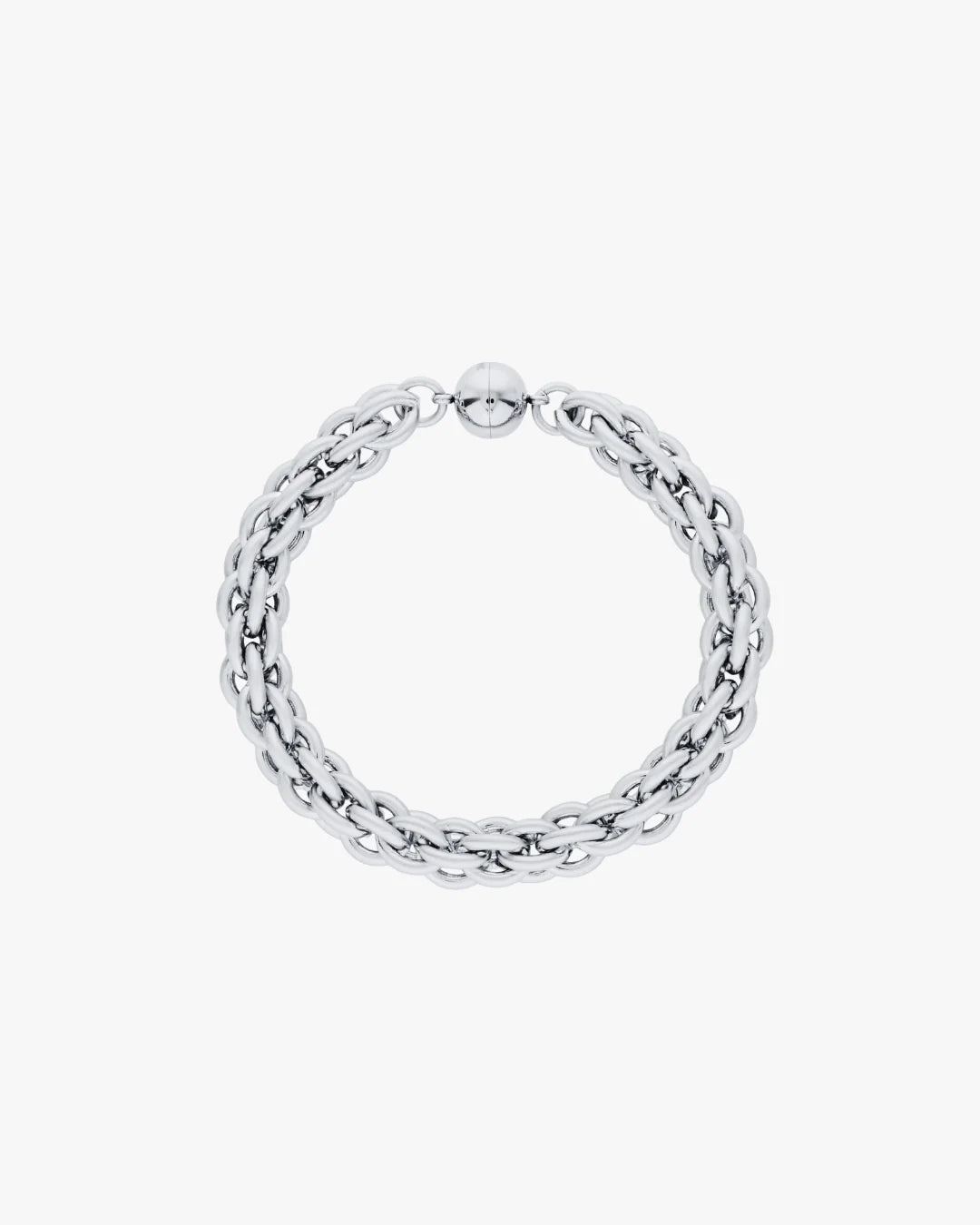 Elysian Collective Gimme Tangled Chain Bracelet Silver