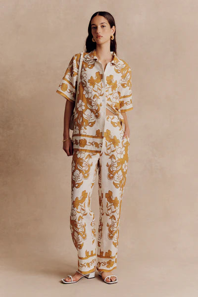 Elysian Collective Hansen and Gretel Bay Shirt Sunset Surf