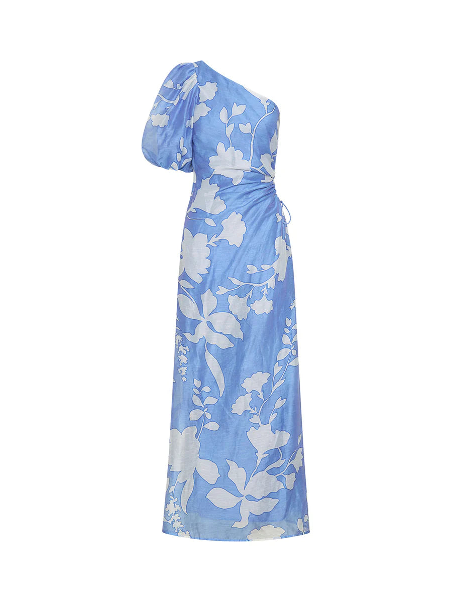 Elysian Collective Kivari Amelie One Shoulder Maxi Dress