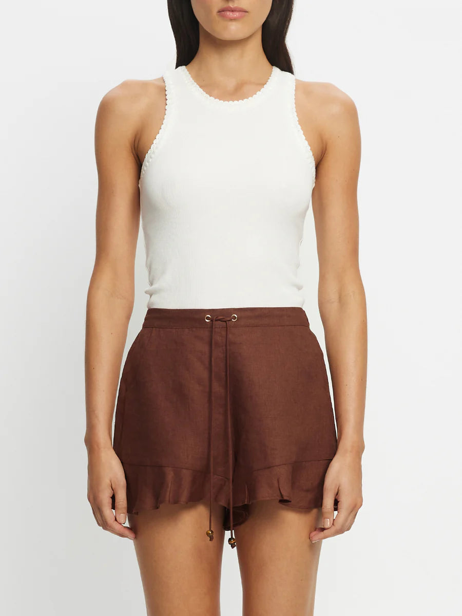 Elysian Collective Kivari Azarea Short Mocha