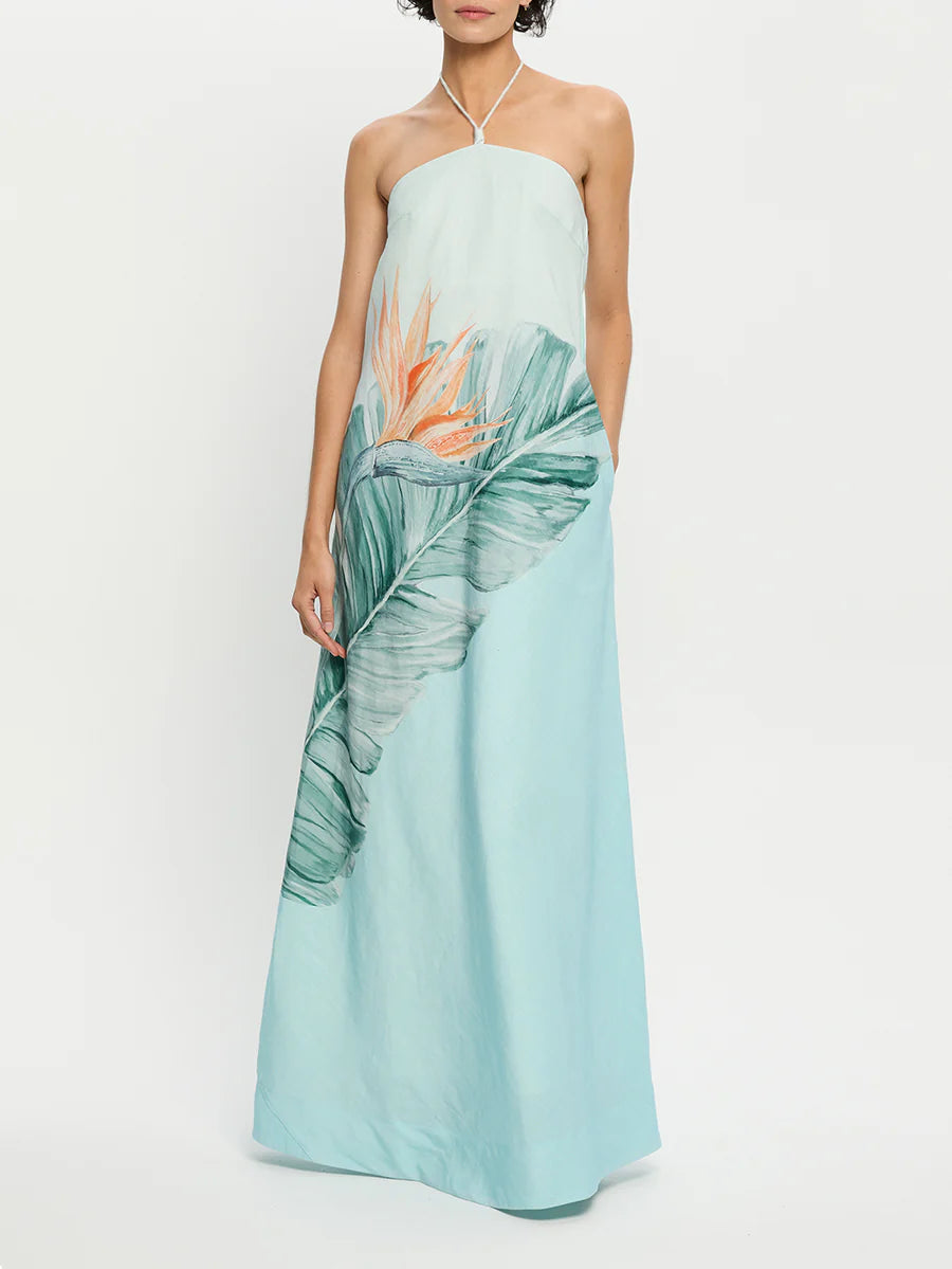 Elysian Collective Kivari Cassia Maxi Dress