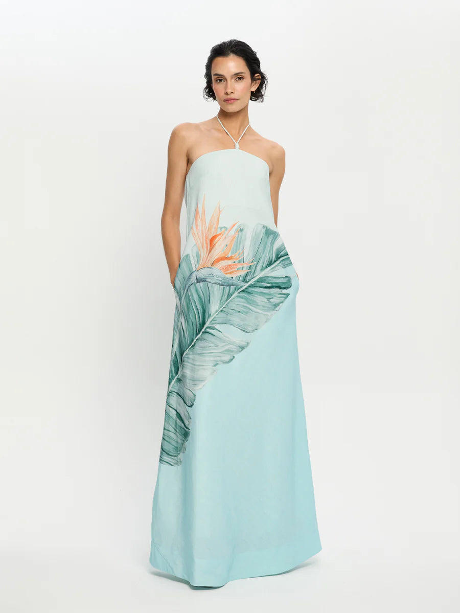 Elysian Collective Kivari Cassia Maxi Dress