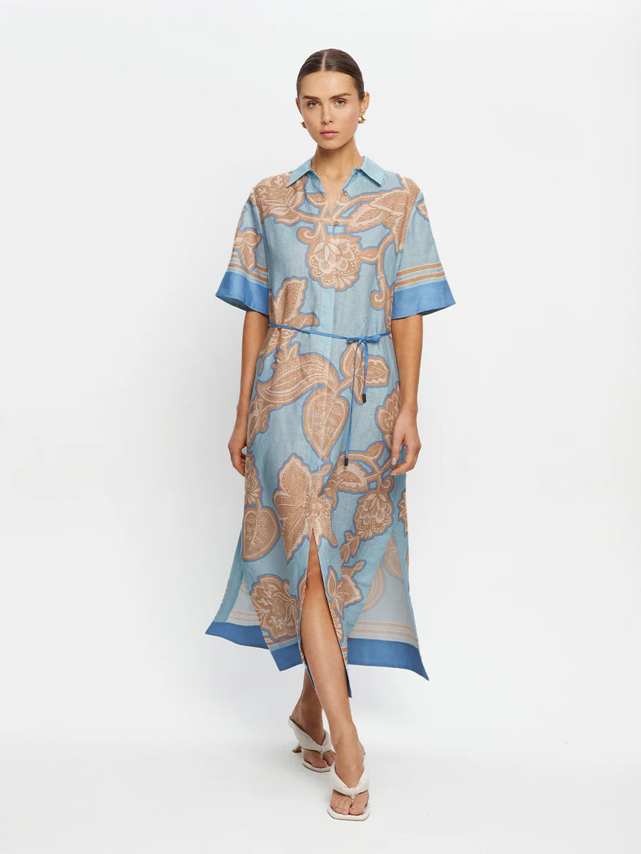 Elysian Collective Kivari Coco Midi Dress
