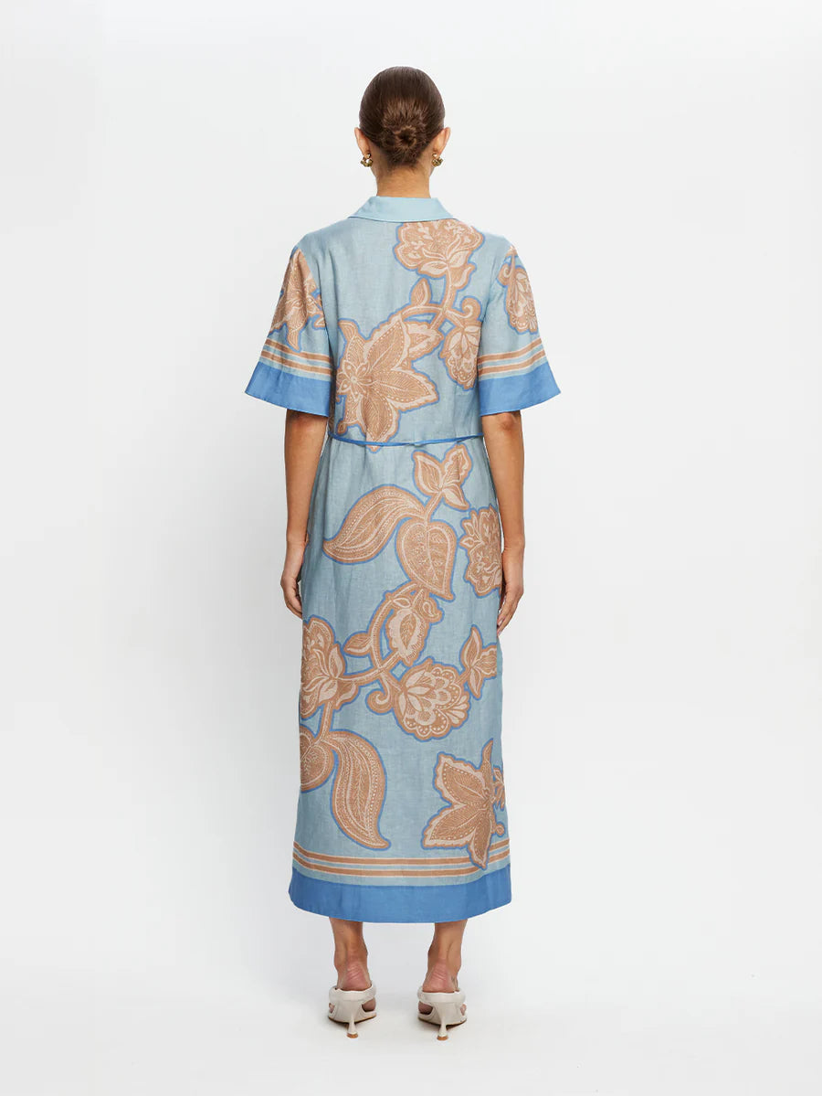Elysian Collective Kivari Coco Midi Dress
