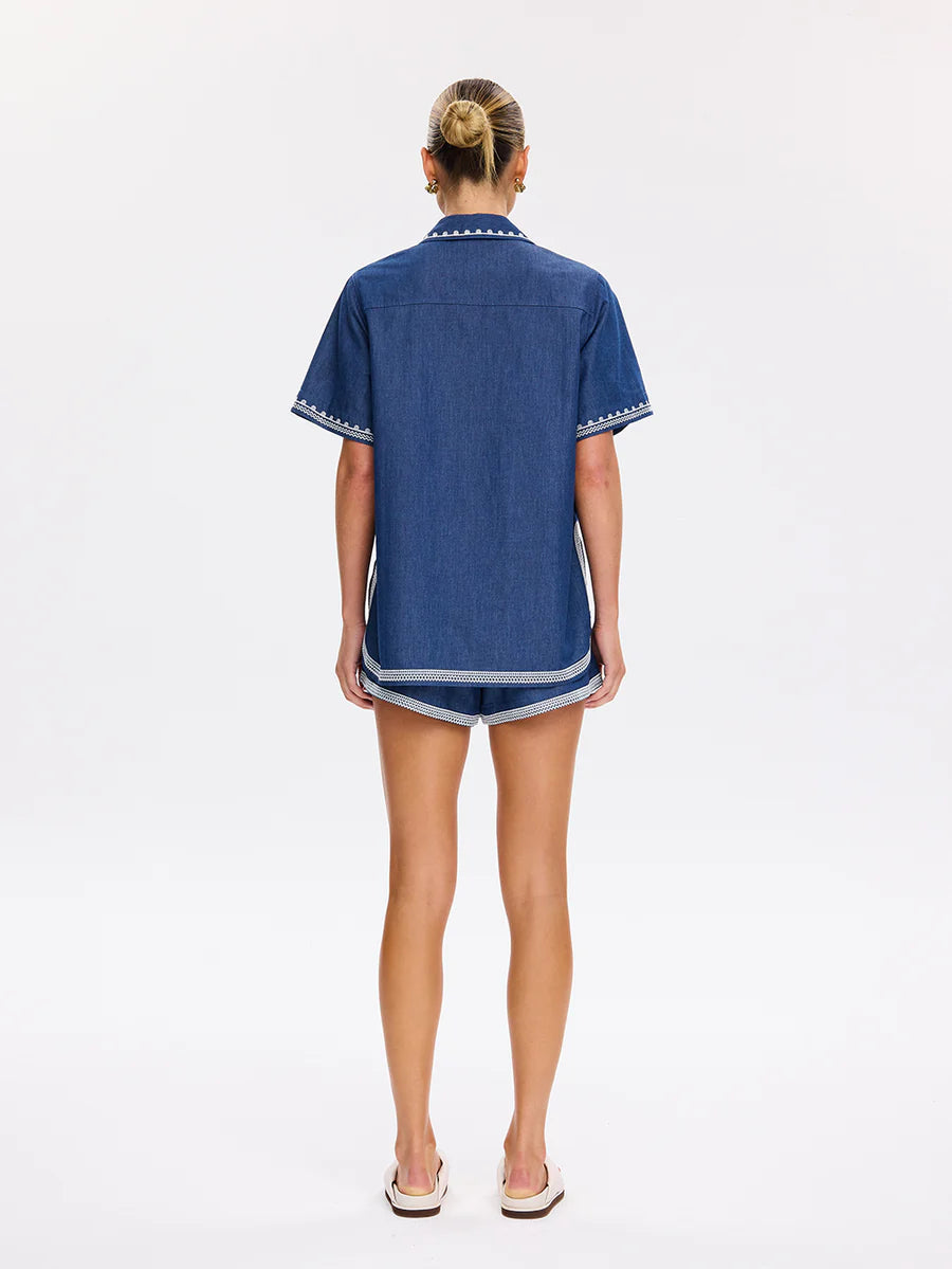 Elysian Collective Kivari Emile Chambray Shirt