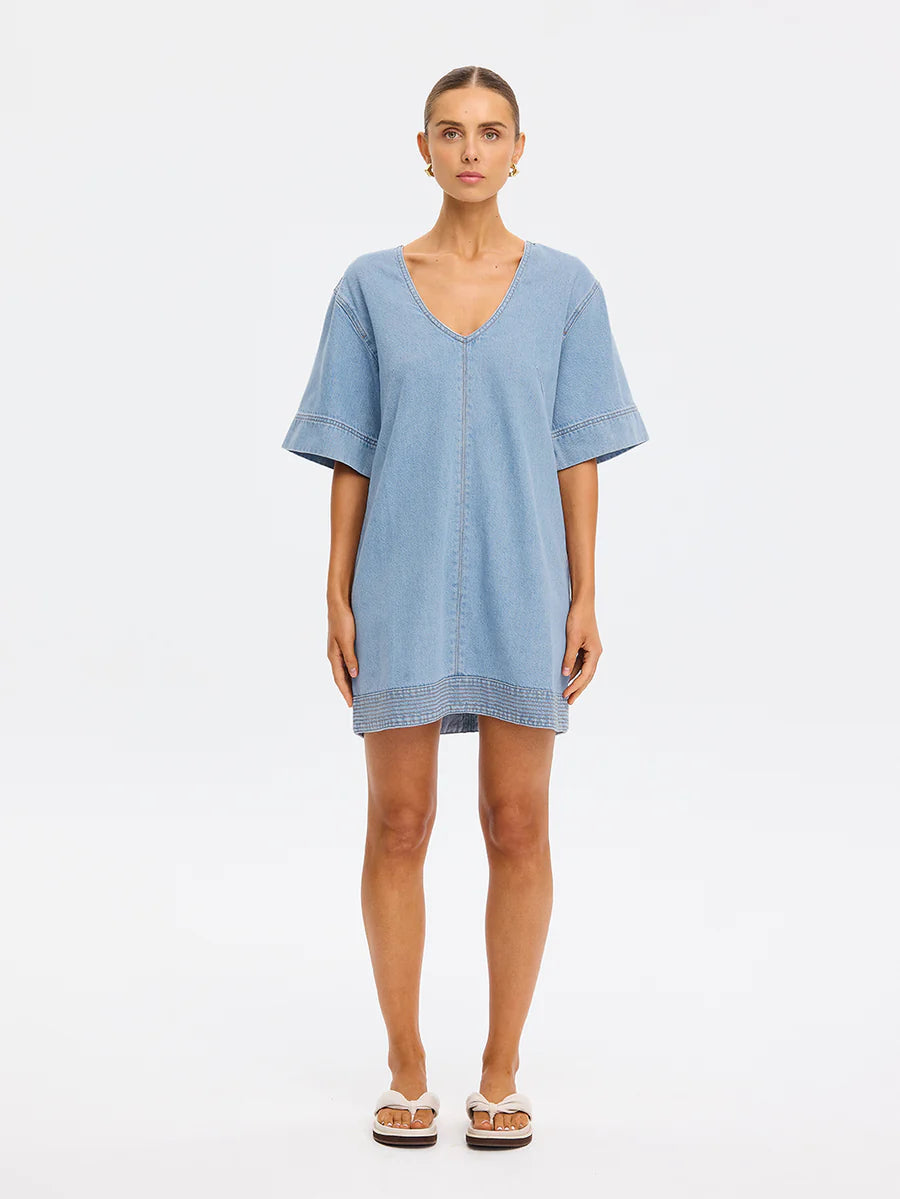 Elysian Collective Kivari Emilie Denim Dress