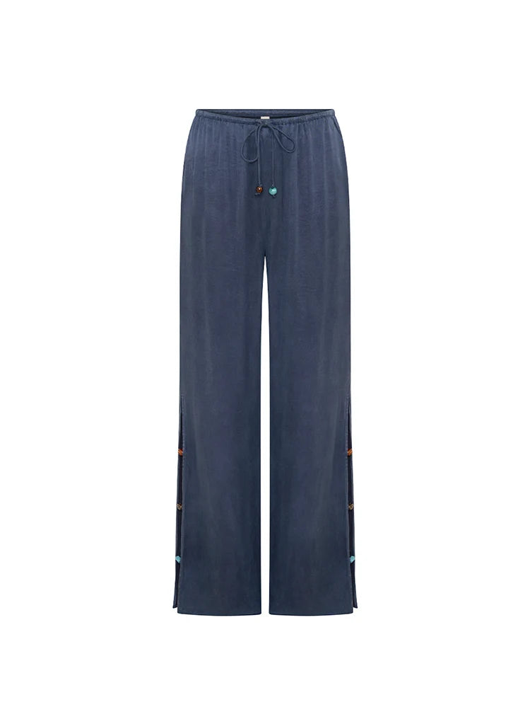 Elysian Collective Kivari Etta Pant Petrol