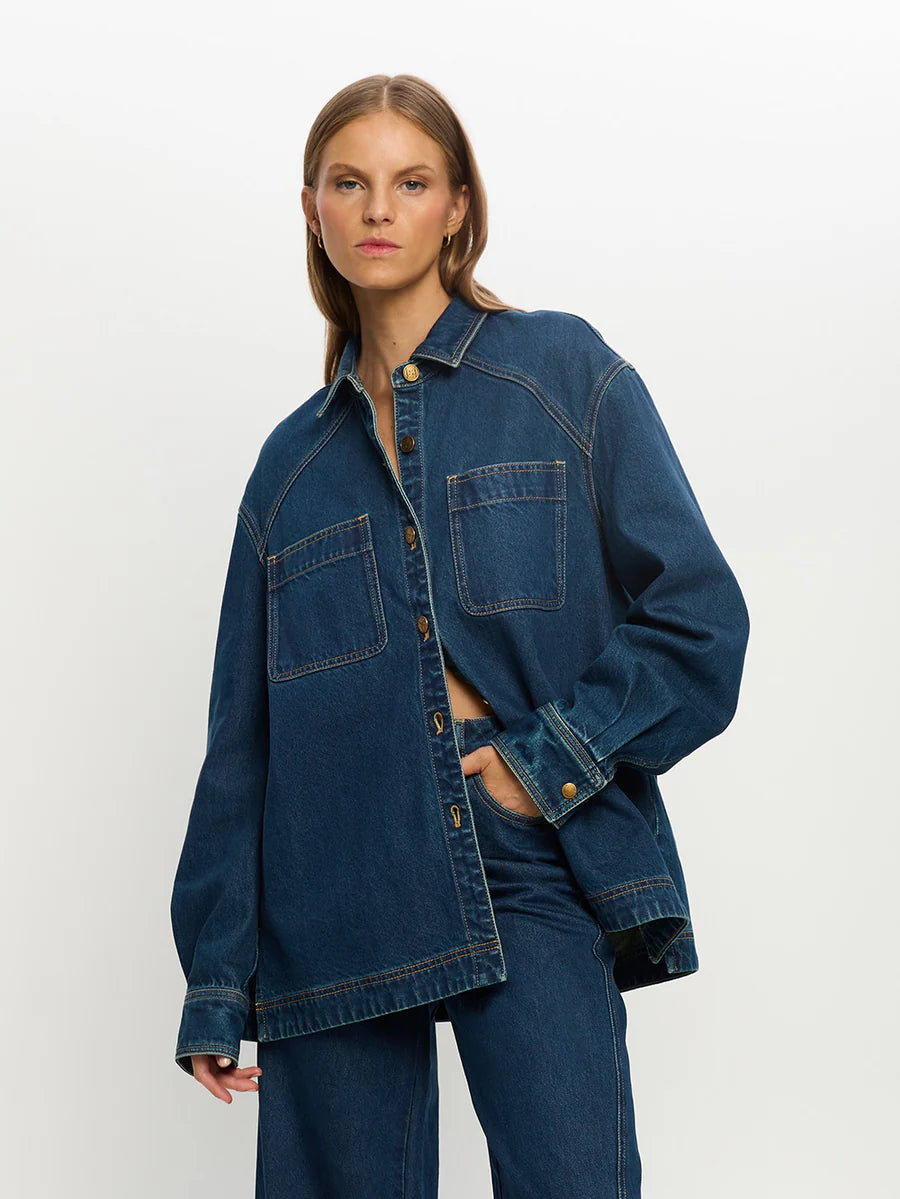 Elysian Collective Kivari Evie Denim Shirt