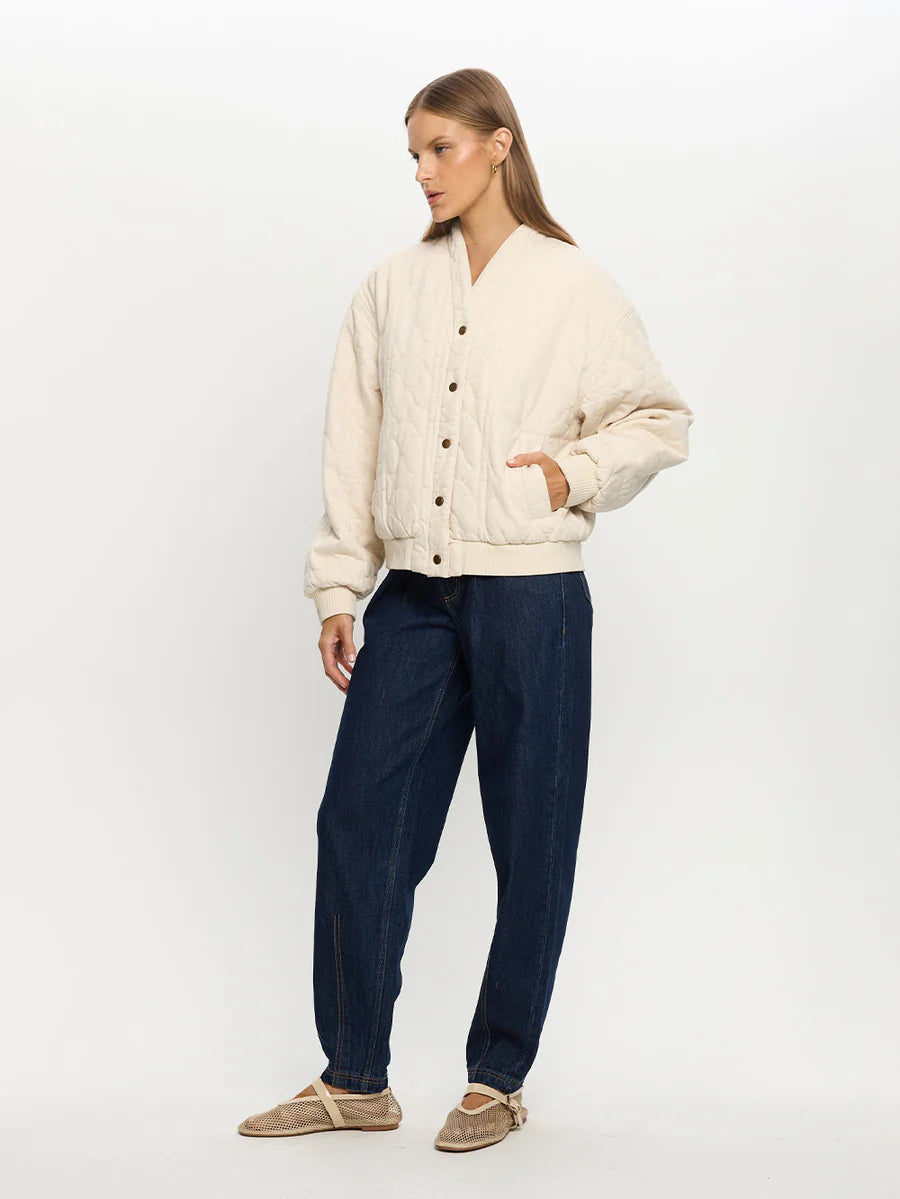 Elysian Collective Kivari Joey Jacket Cream