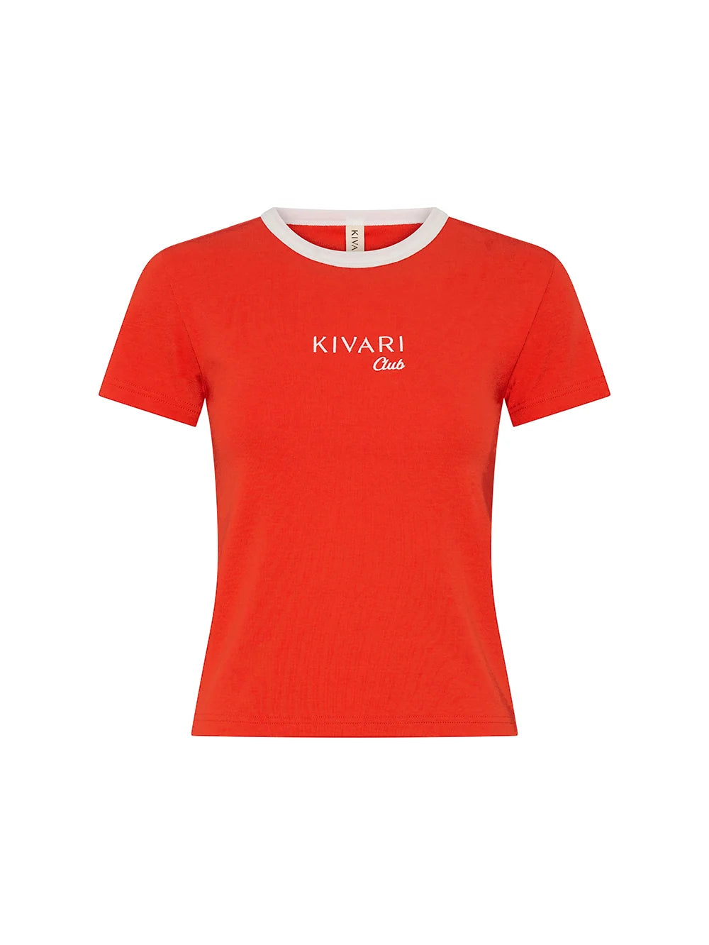 Elysian Collective Kivari Kivari Club Baby Tee Red