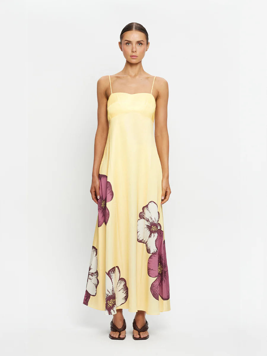 Elysian Collective Kivari Paris Maxi Dress Butter