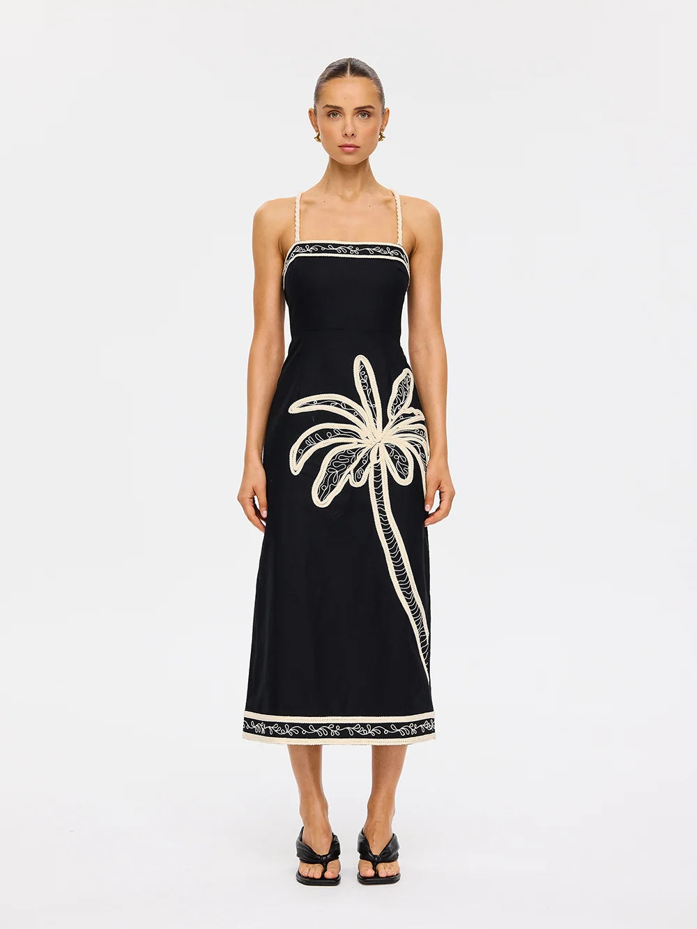 Elysian Collective Kivari Zaria Midi Dress
