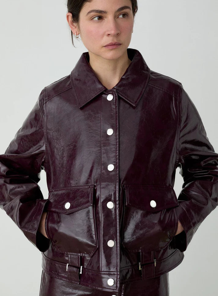 Elysian Collective Laagam Bruna Plum Jacket