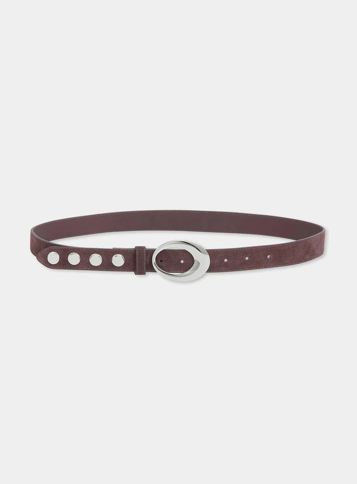 Elysian Collective Laagam Nilah Suede Belt Brown