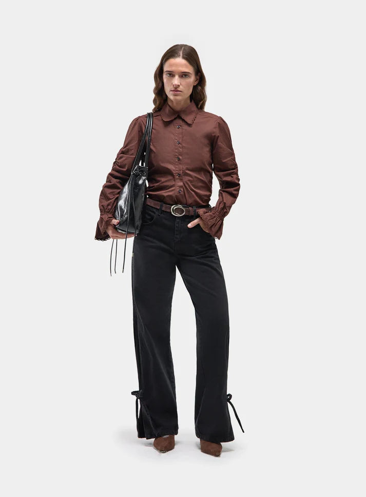 Elysian Collective Laagam Nilah Suede Belt Brown