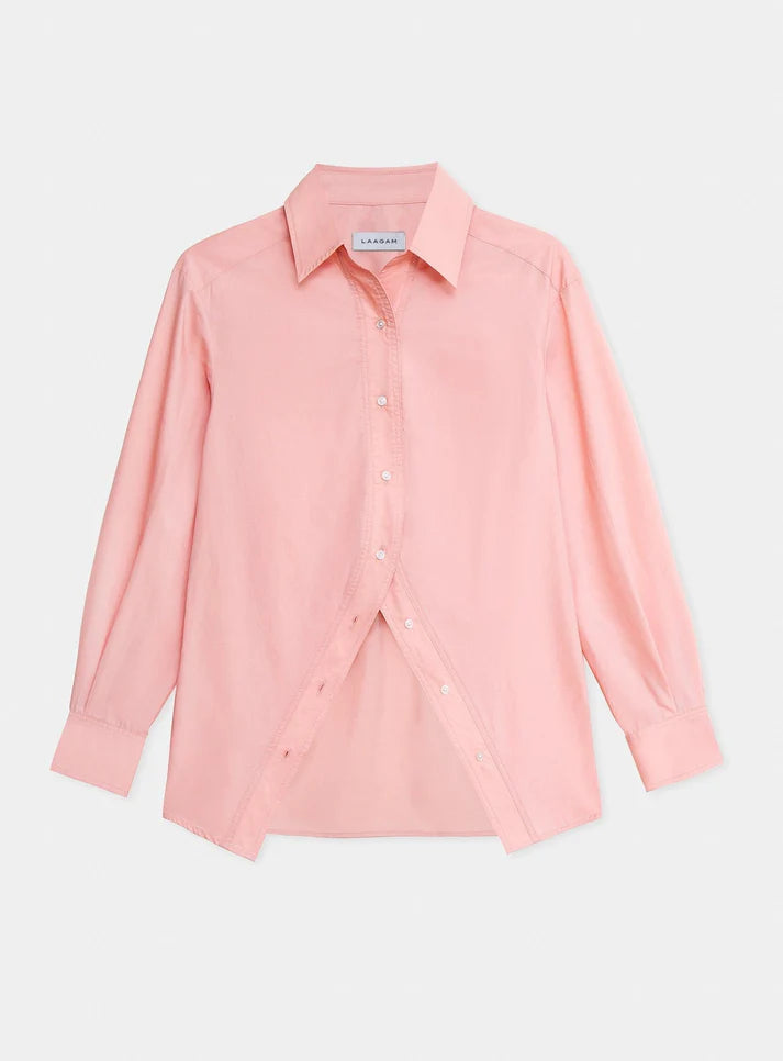 Elysian Collective Laagam No Boyfriend Shirt Pink
