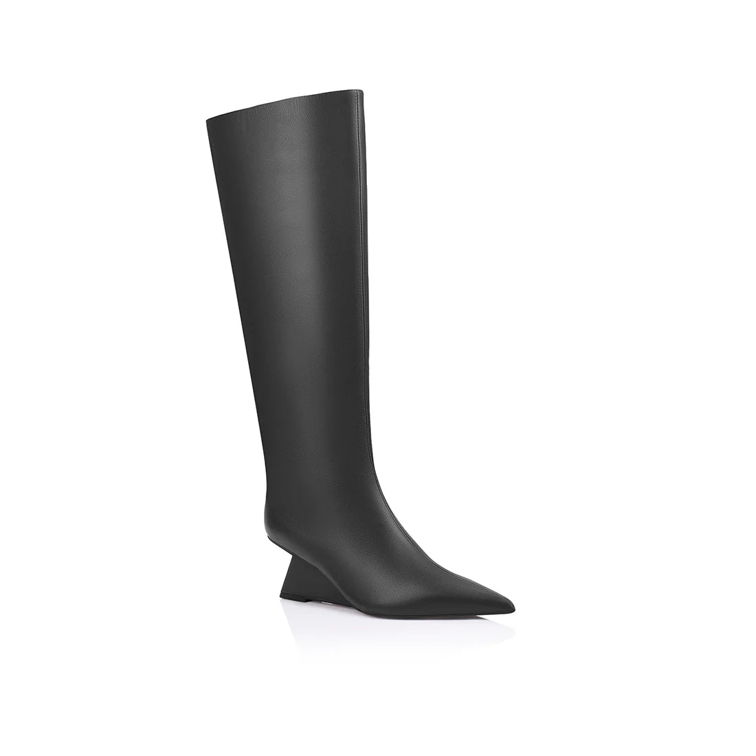 LANA WILKINSON - BEN BOOT (BLACK LEATHER)