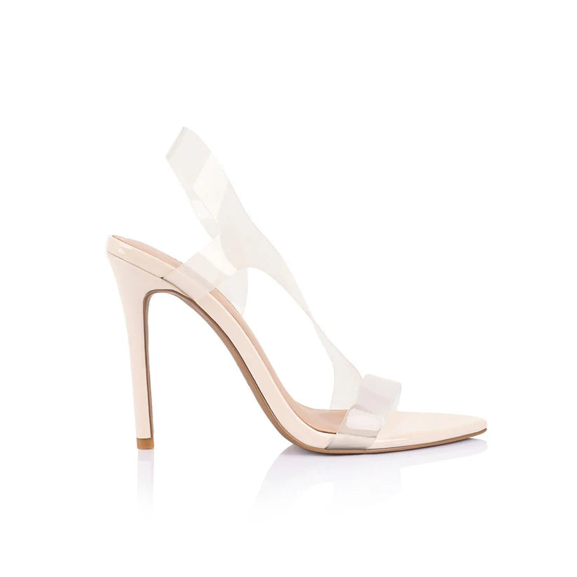Elysian Collective Lana Wilkinsn Missy Ivory Vinylite And Patent Leather