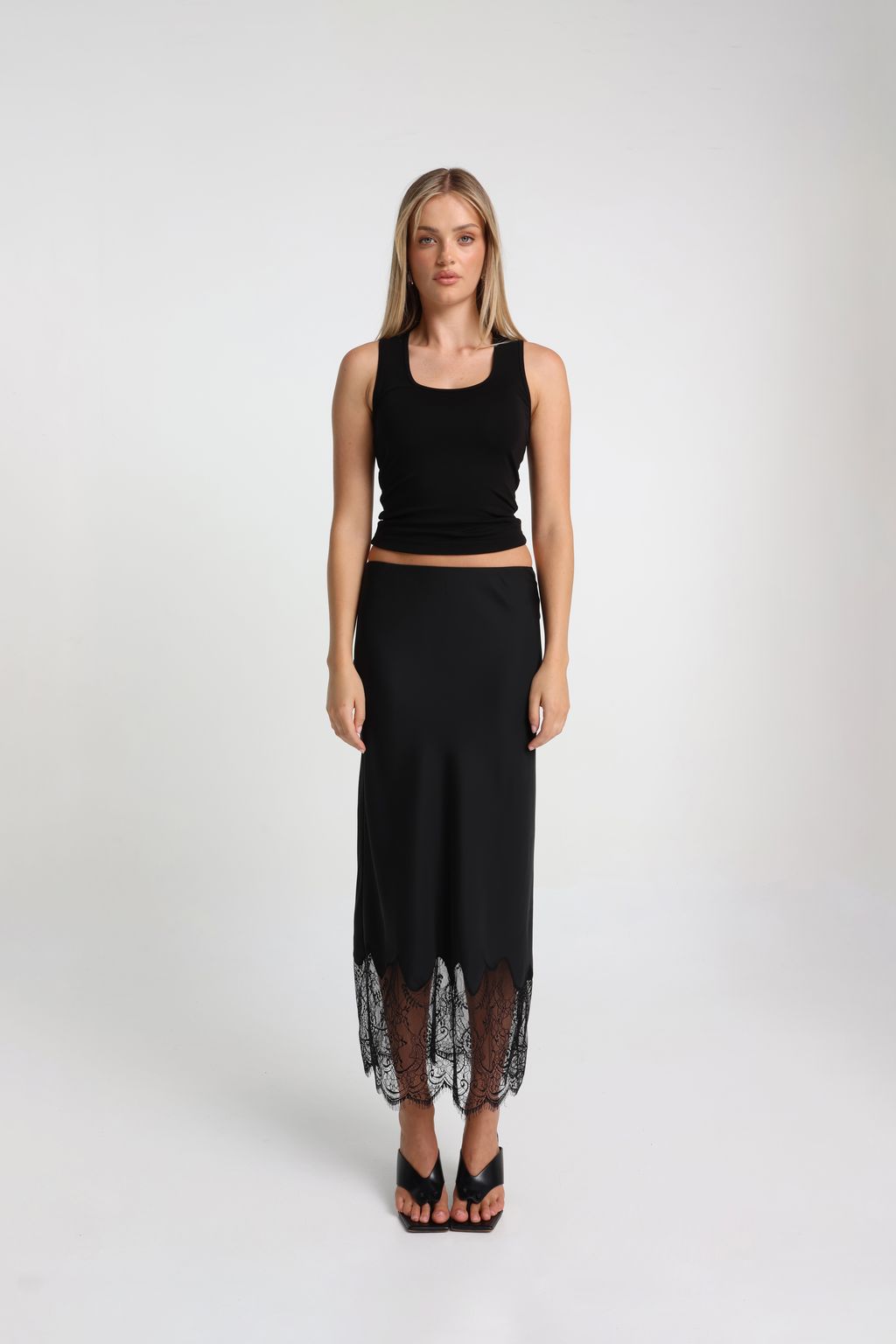 Elysian Collective Maddison The Label Luella Skirt Black