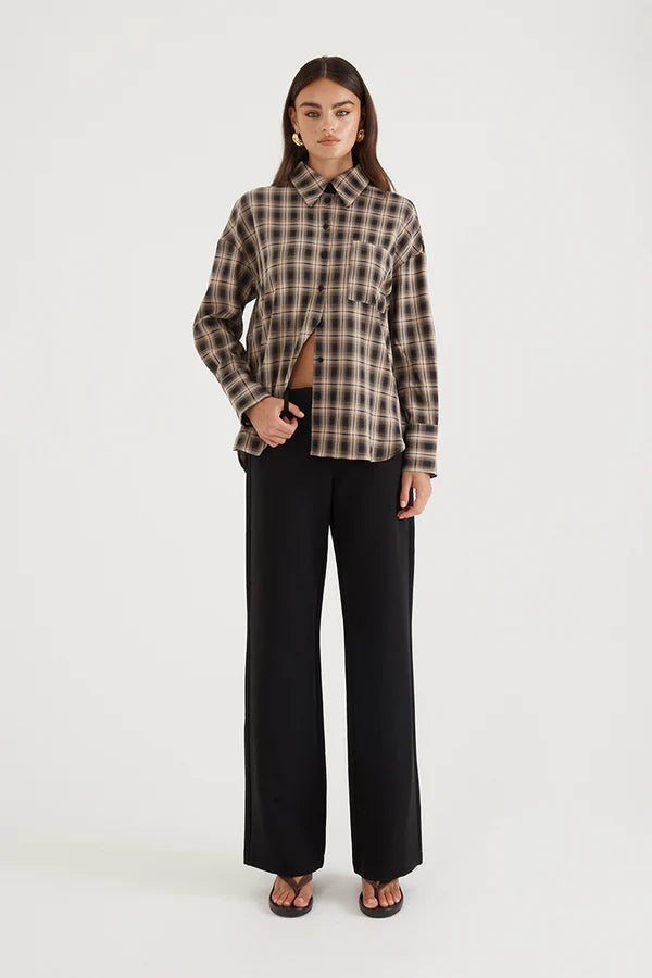 Elysian Collective Madison The Label Willa Shirt Check