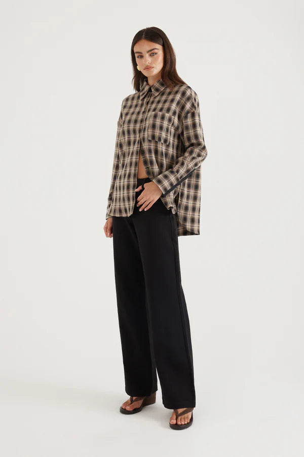 Elysian Collective Madison The Label Willa Shirt Check