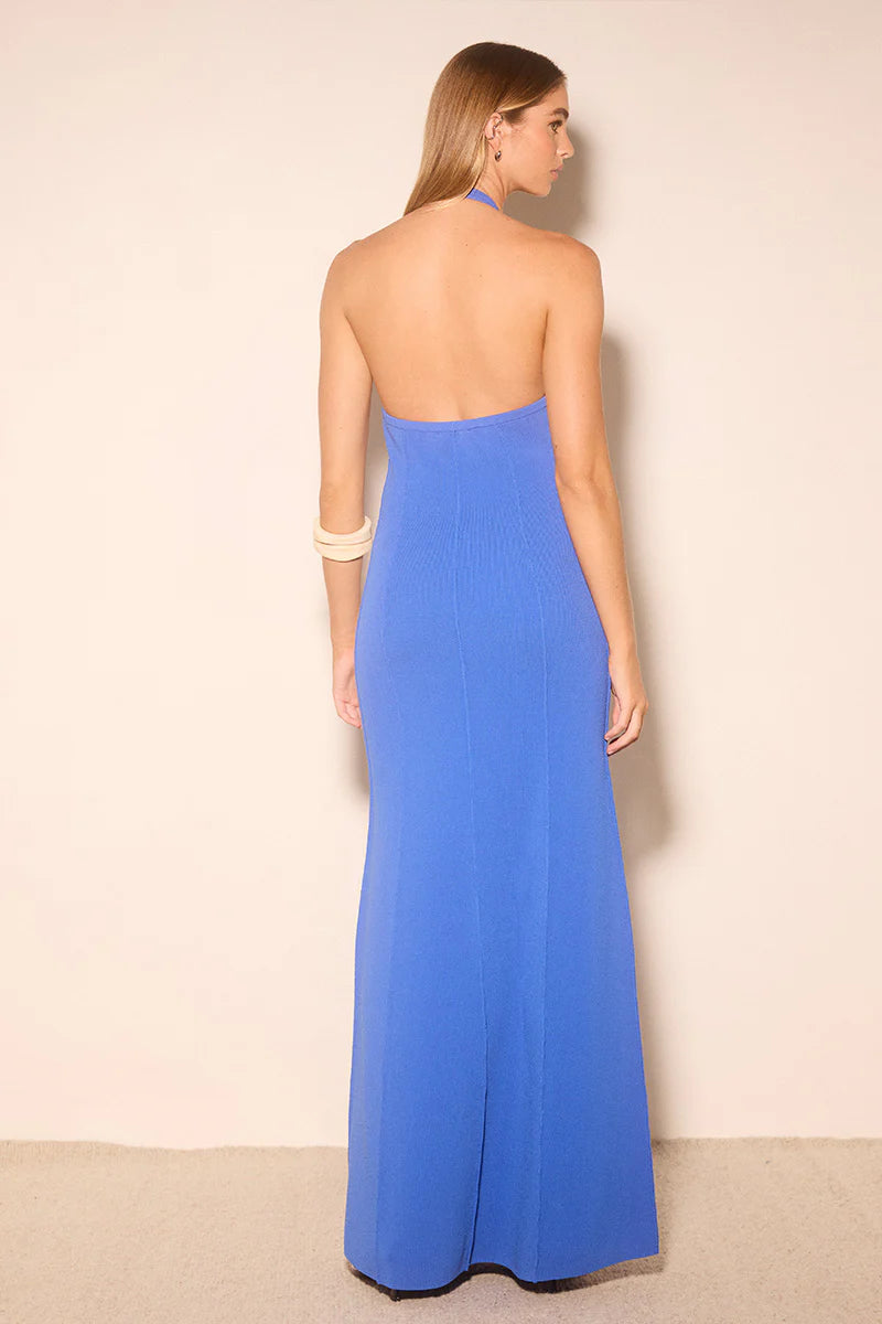 Elysian Collective Mon Renn Nile Knit Dress Azul