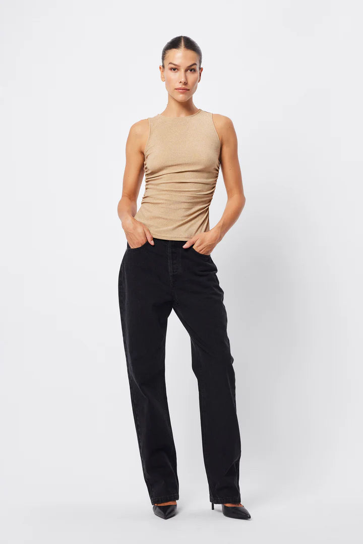 Elysian Collective Mossman Golden Hour Top Gold